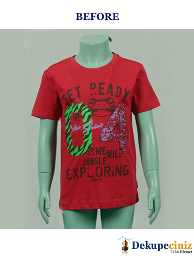 Hayalet Manken Arka Plan Temizleme Dekupe Hizmeti