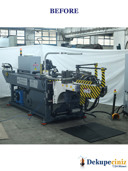 Makine Sanayi Ürünleri Arka Plan Temizleme Dekupe Hizmeti